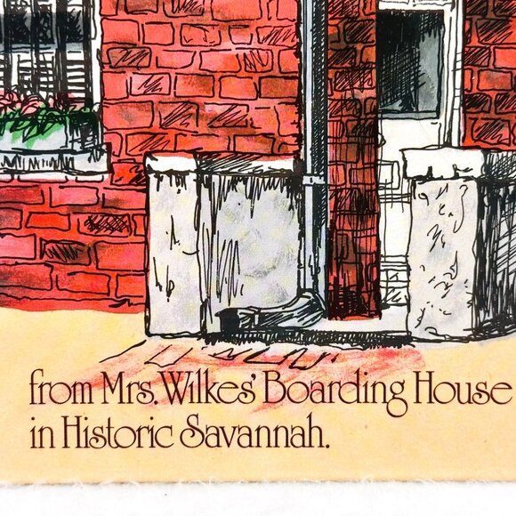 Famous Recipes From Mrs. Wilkes Boarding House In Historic Savannah Cookbook - Picture 2 of 11